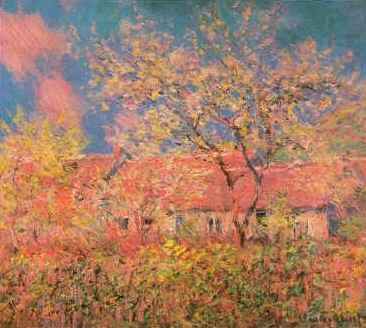 Printemps a Giverny, Claude Monet